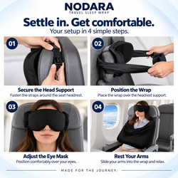 NODARA Travel Sleep Set